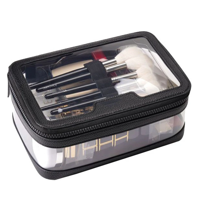 Women Layer Cosmetic Bag PU Make Up Organizer Bags Travel Waterproof Toiletry Storage Pouch Beauty Makeup Cases Box 
Women Layer Cosmetic Bag PU Make Up Organizer Bags Travel Waterproof Toiletry Storage Pouch Beauty Makeup Cases Box