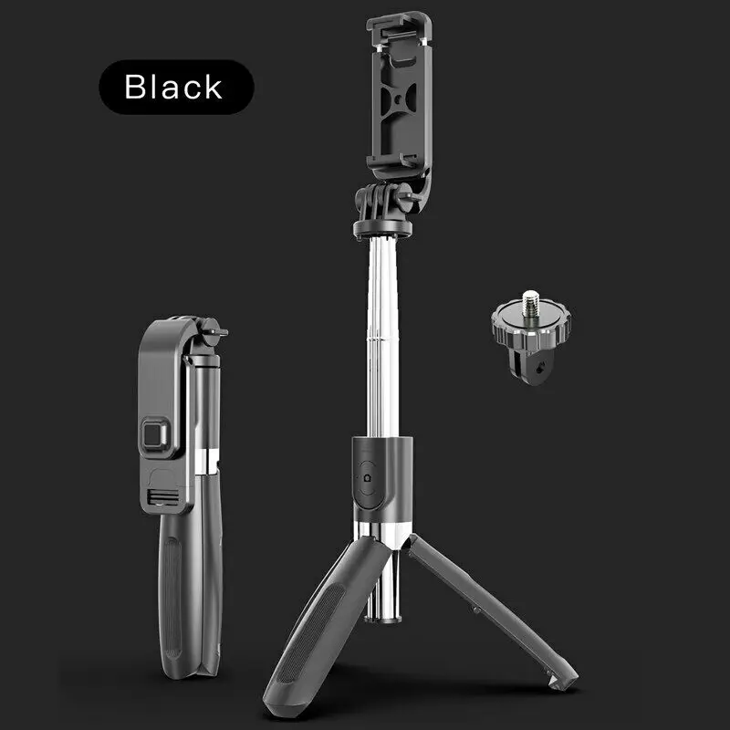 Extendable Wireless Selfie Stick Tripod L02 Phone Self Stick Foldable & Monopods Universal With Bluetooth Remote Control
Extendable Wireless Selfie Stick Tripod L02 Phone Self Stick Foldable & Monopods Universal With Bluetooth Remote Control