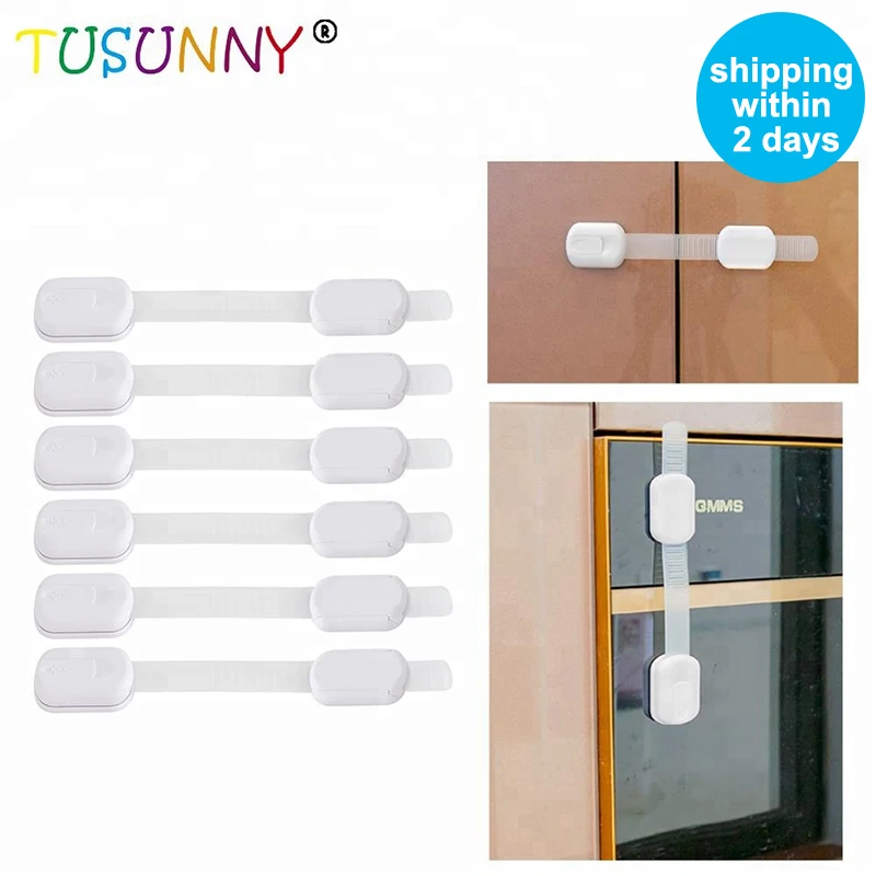 TUSUNNY 6 шт. клейкий замок для шкафа безопасности детей ящика холодильника продукты