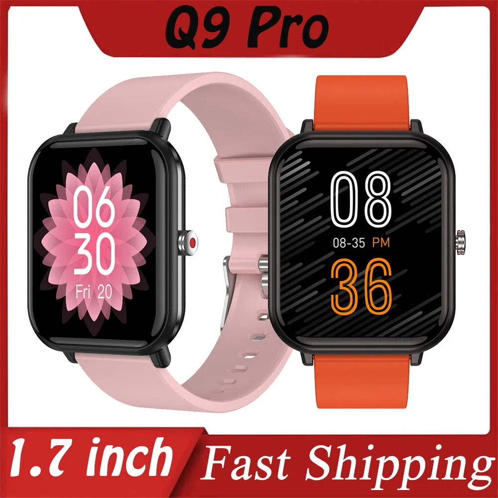 Смарт-часы Q9 Pro мужские с монитором сердечного ритма, 1,7 дюйма
Смарт-часы Q9 Pro мужские с монитором сердечного ритма, 1,7 дюйма