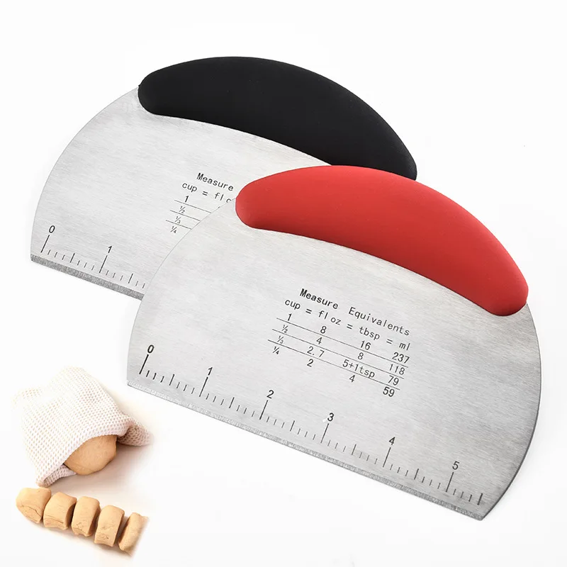 Stainless Steel Kitchen Accessories Dough Cutter Pastry Spatulas Cake Decoration Tools Pizza Scraper Fondant Kitchen Gadgets 
Stainless Steel Kitchen Accessories Dough Cutter Pastry Spatulas Cake Decoration Tools Pizza Scraper Fondant Kitchen Gadgets