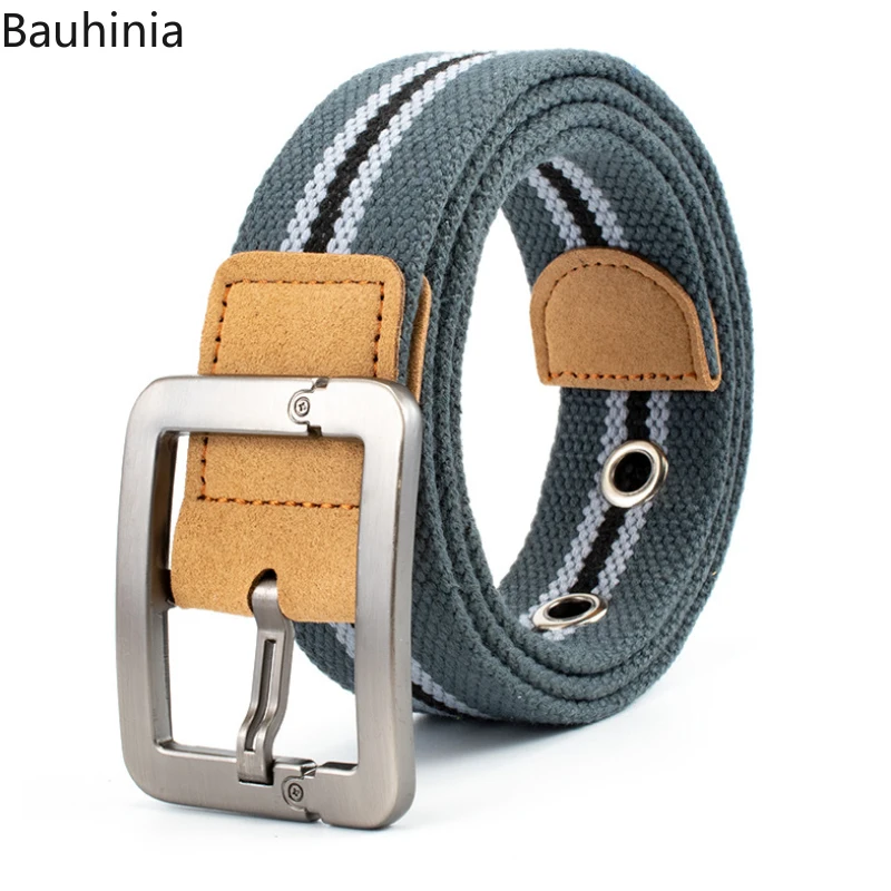 Bauhinia New 125x3.8cm Alloy Buckle Pin Buckle Belt Simple Fashion Professional Woven Elastic Youth Canvas Belt
Bauhinia New 125x3.8cm Alloy Buckle Pin Buckle Belt Simple Fashion Professional Woven Elastic Youth Canvas Belt