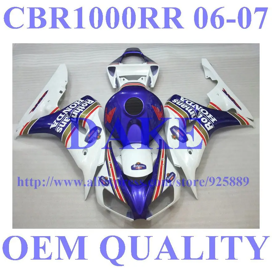 injection fairing parts for CBR1000 06 07 CBR1000 RR 2006 2007 CBR1000RR 06-07 fairing kit #54SG White blue
injection fairing parts for CBR1000 06 07 CBR1000 RR 2006 2007 CBR1000RR 06-07 fairing kit #54SG White blue