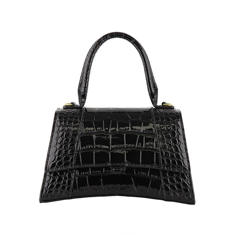 Black Crocodile Pattern Hourglass Bag Ladies Handbag High Quality Pu Half Moon Ladies One Shoulder Messenger Bag Luxury Handbag
Black Crocodile Pattern Hourglass Bag Ladies Handbag High Quality Pu Half Moon Ladies One Shoulder Messenger Bag Luxury Handbag