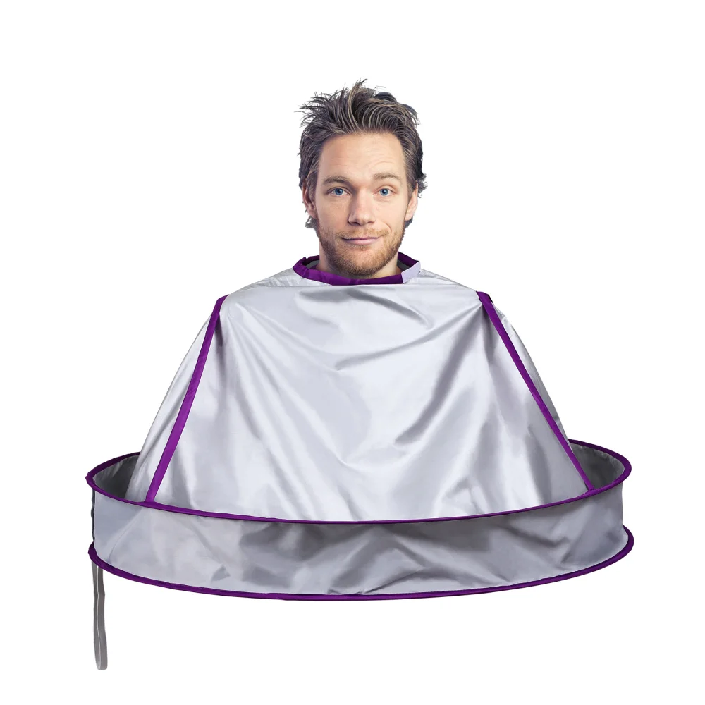 Minkissy Haircut Cloak Folding Umbrella Shawl Cape Hair Styling Accessory for Home Salon Barber (Purple)
Minkissy Haircut Cloak Folding Umbrella Shawl Cape Hair Styling Accessory for Home Salon Barber (Purple)
