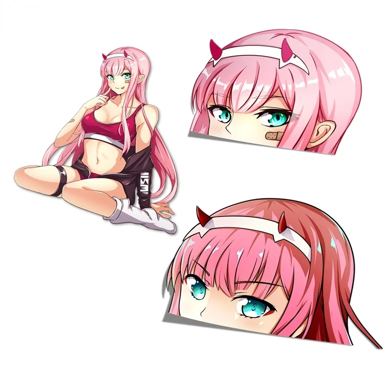 Мультяшные автомобильные наклейки Three Ratels Darling In The Zero Two PEEKERS аниме виниловые декоративные наклейки Waifu 13*4 см
Мультяшные автомобильные наклейки Three Ratels Darling In The Zero Two PEEKERS аниме виниловые декоративные наклейки Waifu 13*4 см