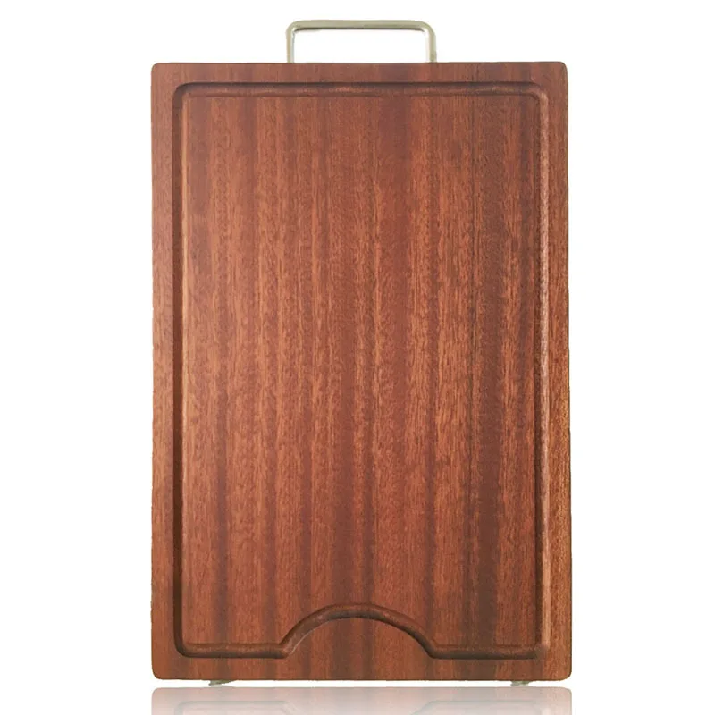 Master Star Ebony Wooden Cutting Board Thick Antibacterial Blocks Nature Solid Wood Chopping Blocks With Groove 
Master Star Ebony Wooden Cutting Board Thick Antibacterial Blocks Nature Solid Wood Chopping Blocks With Groove