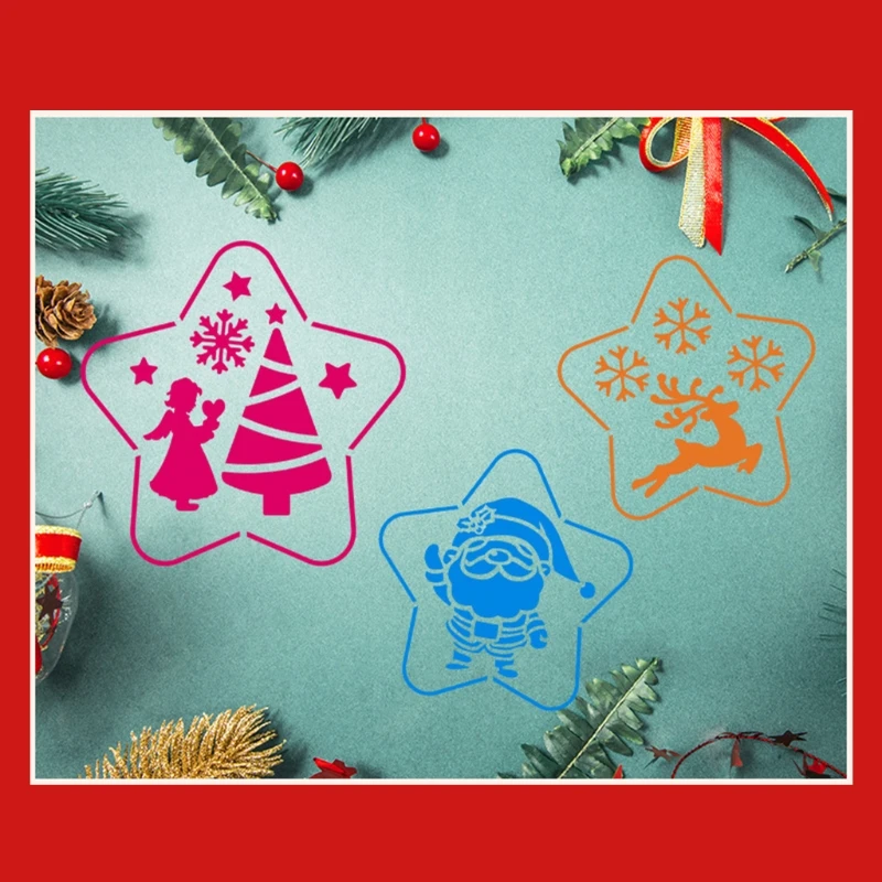 Набор из 20 изысканных трафаретов для рождественского рисования, набор многоразовых трафаретов с защитой от поломки, трафарет для распылени...
Набор из 20 изысканных трафаретов для рождественского рисования, набор многоразовых трафаретов с защитой от поломки, трафарет для распылени...