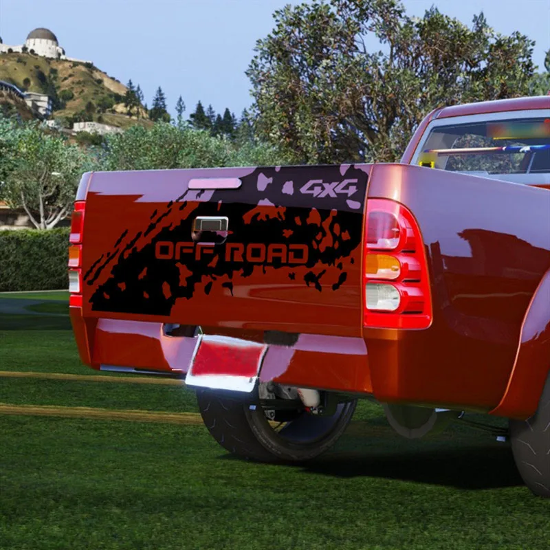 Large 4x4 Off Road Tailgate Stickers Decal Rear Wrap Graphics for F150 F-150 Ranger Tundra D-MAX Hilux
Large 4x4 Off Road Tailgate Stickers Decal Rear Wrap Graphics for F150 F-150 Ranger Tundra D-MAX Hilux