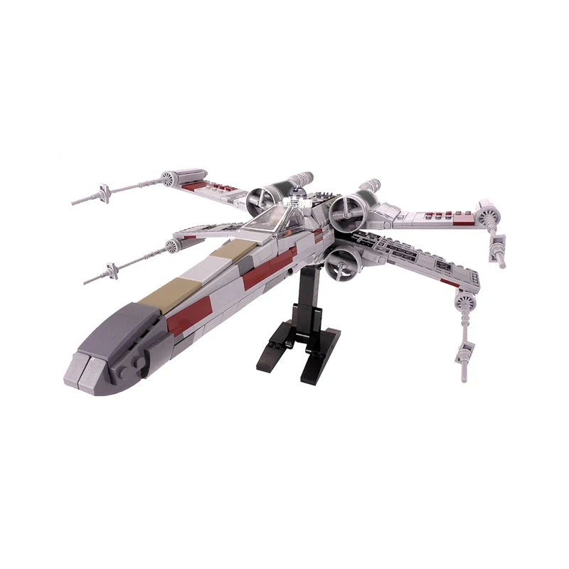 Buildmoc Star X-wing Starfighter Moc-18144 Sterne Filme Space Battle Weapon Building Block Model Child Toy Gift
Buildmoc Star X-wing Starfighter Moc-18144 Sterne Filme Space Battle Weapon Building Block Model Child Toy Gift
