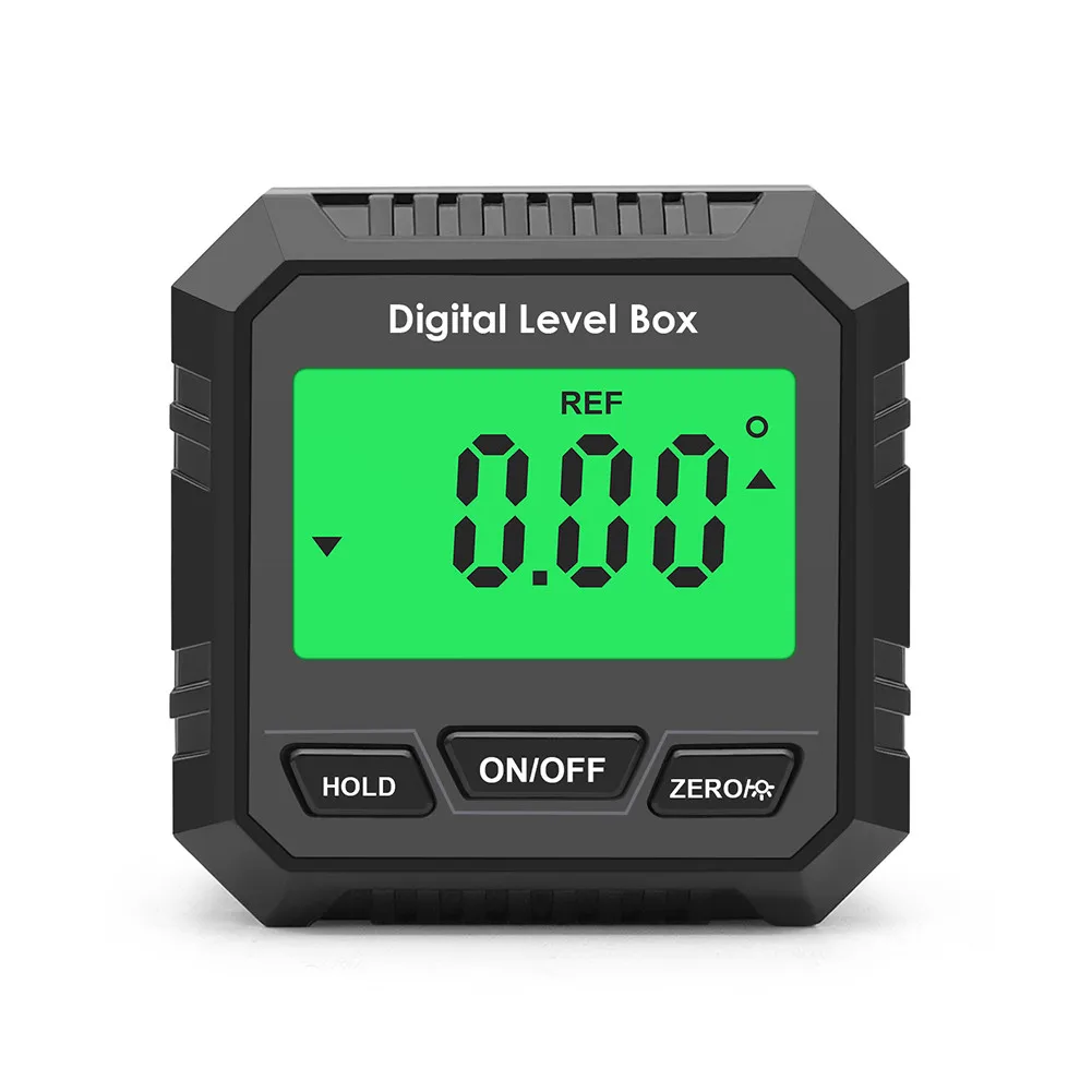 Portable Inclinometer Mini Digital Protractor LCD Display Backlight Angle Finder Magnetic Attach Level Gauging Data Locked
Portable Inclinometer Mini Digital Protractor LCD Display Backlight Angle Finder Magnetic Attach Level Gauging Data Locked