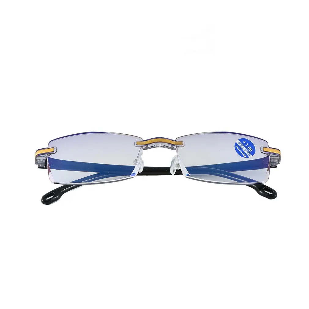 Anti Blue Light Blocking Rimless Reading Glasses Women Men Square Frameless Presbyopic Glasses Diopters +1.0 1.5 2 2.5 4.0
Anti Blue Light Blocking Rimless Reading Glasses Women Men Square Frameless Presbyopic Glasses Diopters +1.0 1.5 2 2.5 4.0
