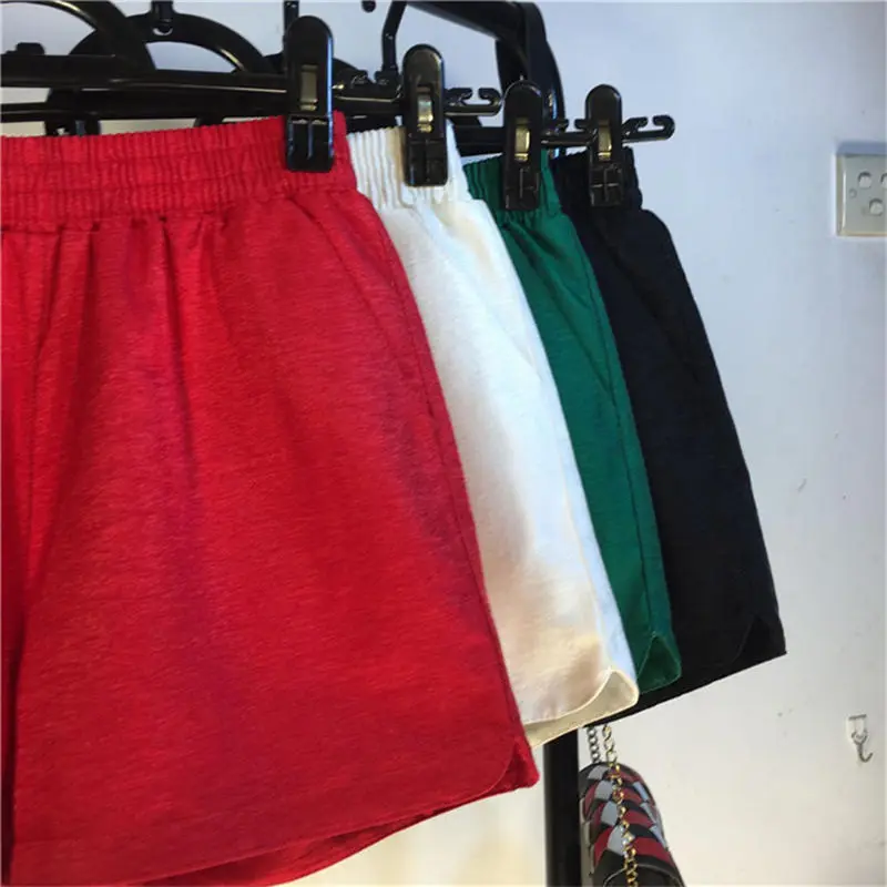 Mini Shorts Women High Waist Black Summer Wide Leg Short Shorts Women Clothing Casual Loose Beach White Hot Shorts Solid Q2560 
Mini Shorts Women High Waist Black Summer Wide Leg Short Shorts Women Clothing Casual Loose Beach White Hot Shorts Solid Q2560