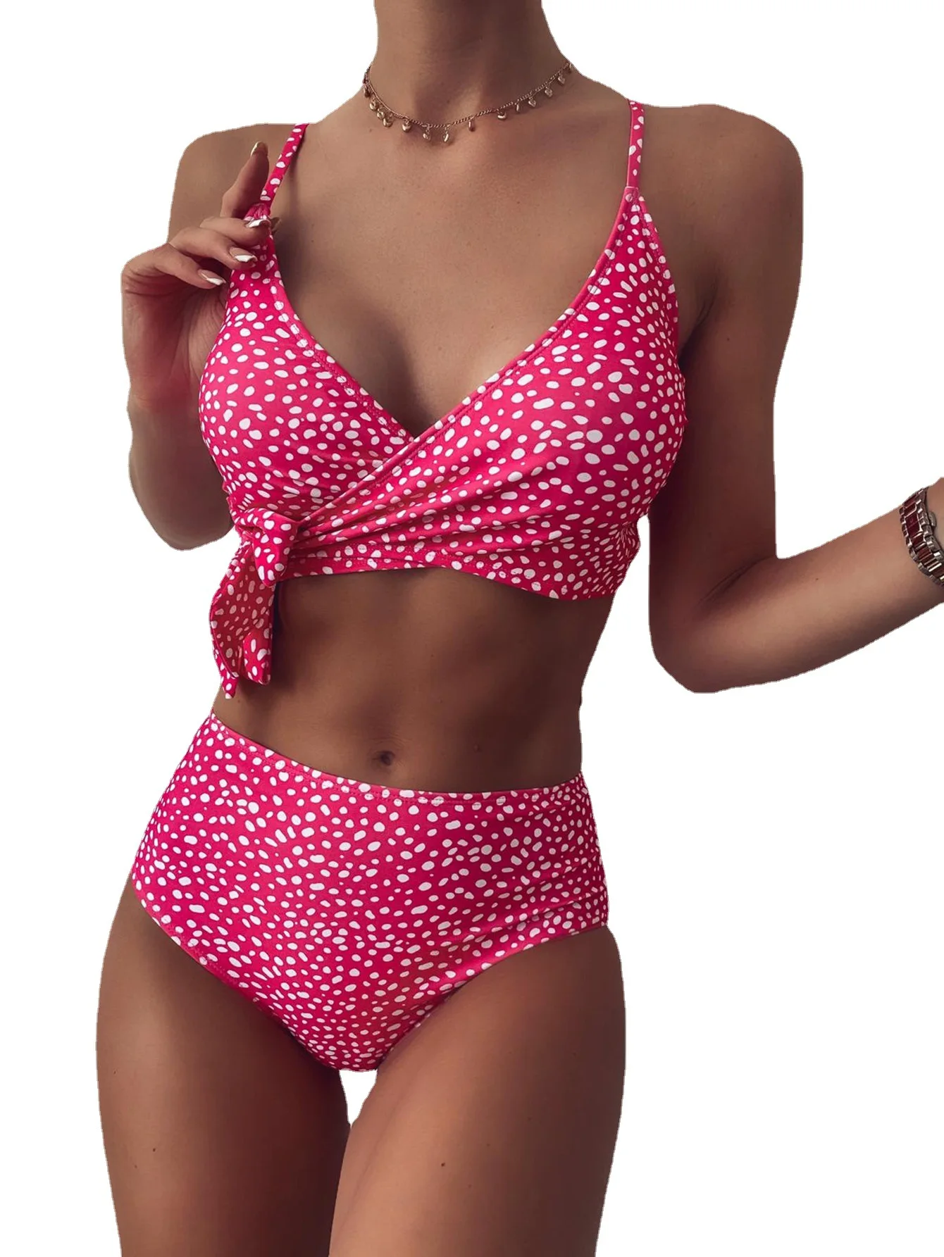 Sexy Black Dot Print Bikini 2021 Women Bathing Suit Bathers High Waist Swimsuit Brazilian Push Up Lace Up Bandage Swimwear
Sexy Black Dot Print Bikini 2021 Women Bathing Suit Bathers High Waist Swimsuit Brazilian Push Up Lace Up Bandage Swimwear