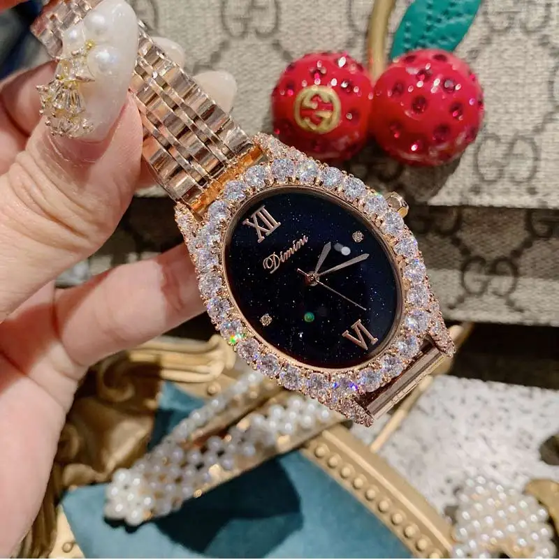 2019 Fashion Top Brand Luxury Watch Women Starry Sky Women Dress Watch Stainless Steel Silver Diamond Women Watches Quartz
2019 Fashion Top Brand Luxury Watch Women Starry Sky Women Dress Watch Stainless Steel Silver Diamond Women Watches Quartz