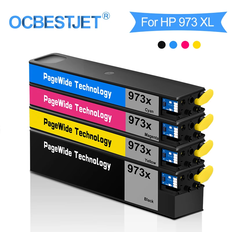 OCBESTJET Compatible Ink Cartridge For HP973 HP 973 973X 973XL Pagewide Pro 352dw 377dw 452dn 452dw 477dn 477dw 552dw 577dw 577z
OCBESTJET Compatible Ink Cartridge For HP973 HP 973 973X 973XL Pagewide Pro 352dw 377dw 452dn 452dw 477dn 477dw 552dw 577dw 577z