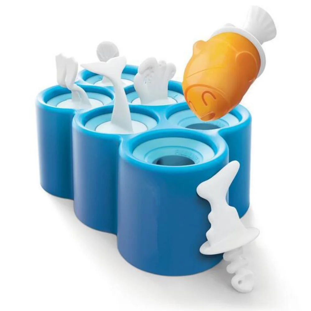 1PC Creative Summer 6 Ugly Fish-shaped Ice Cream Mold Silicone Sticks Ice Mold Cover DIY Cartoon Popsicle Molds Holder
1PC Creative Summer 6 Ugly Fish-shaped Ice Cream Mold Silicone Sticks Ice Mold Cover DIY Cartoon Popsicle Molds Holder