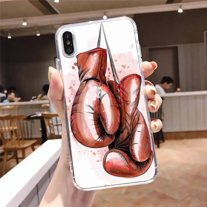 Sports Boxing Gloves Phone Case Transparent soft For iphone 5 5s 5c se 6 6s 7 8 11 12 plus mini x xs xr pro max
Sports Boxing Gloves Phone Case Transparent soft For iphone 5 5s 5c se 6 6s 7 8 11 12 plus mini x xs xr pro max