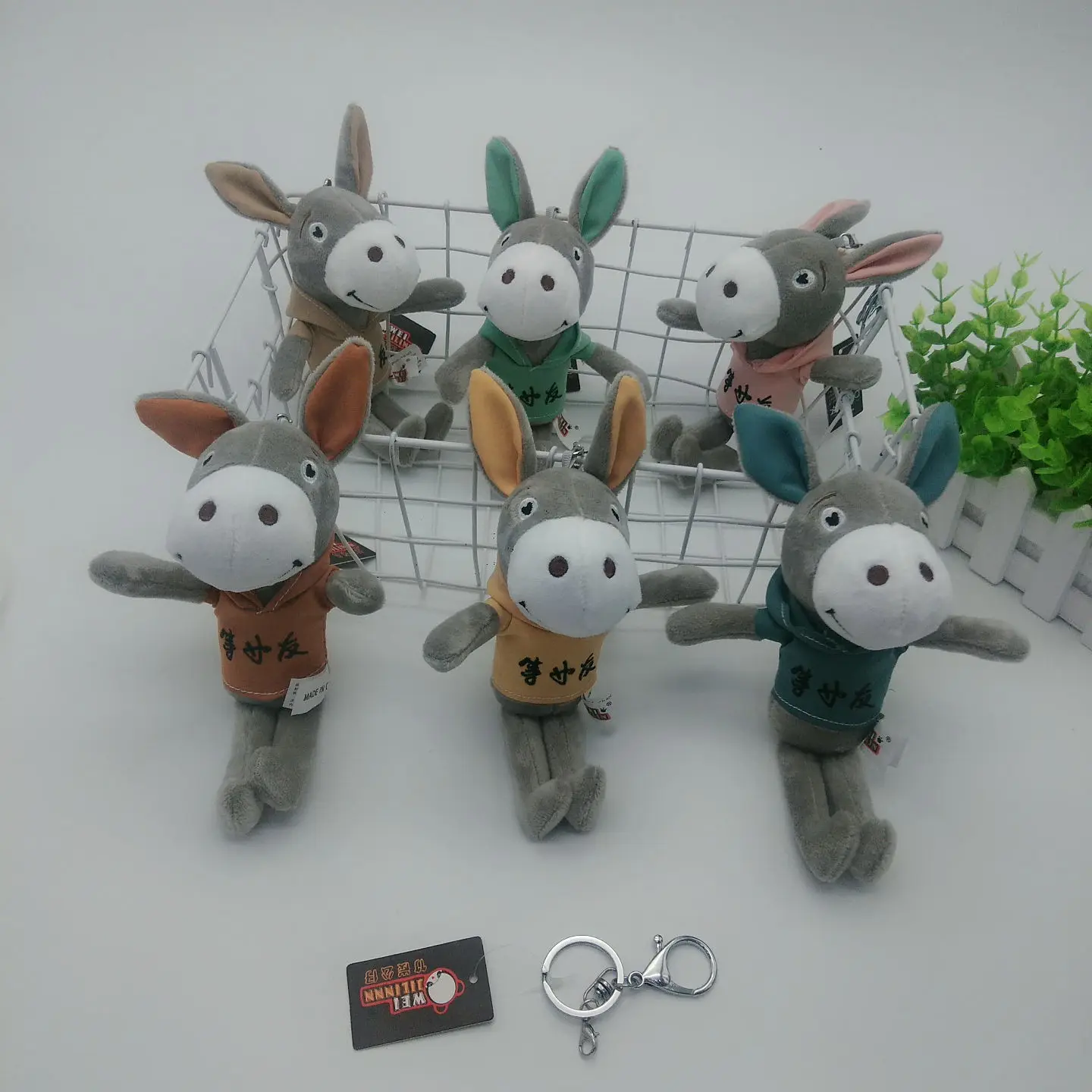 couple cow new Exquisite Creative Cute little donkey plush toy keychain pendant boutique fashion soft christmase bithday gift
couple cow new Exquisite Creative Cute little donkey plush toy keychain pendant boutique fashion soft christmase bithday gift