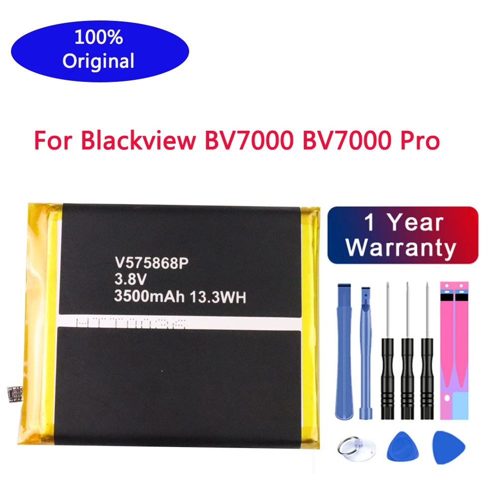 Аккумуляторная батарея 3500 мАч для Blackview BV7000 BV7000 Pro V575868P литий-полимерный Мобильный телефон
Аккумуляторная батарея 3500 мАч для Blackview BV7000 BV7000 Pro V575868P литий-полимерный Мобильный телефон