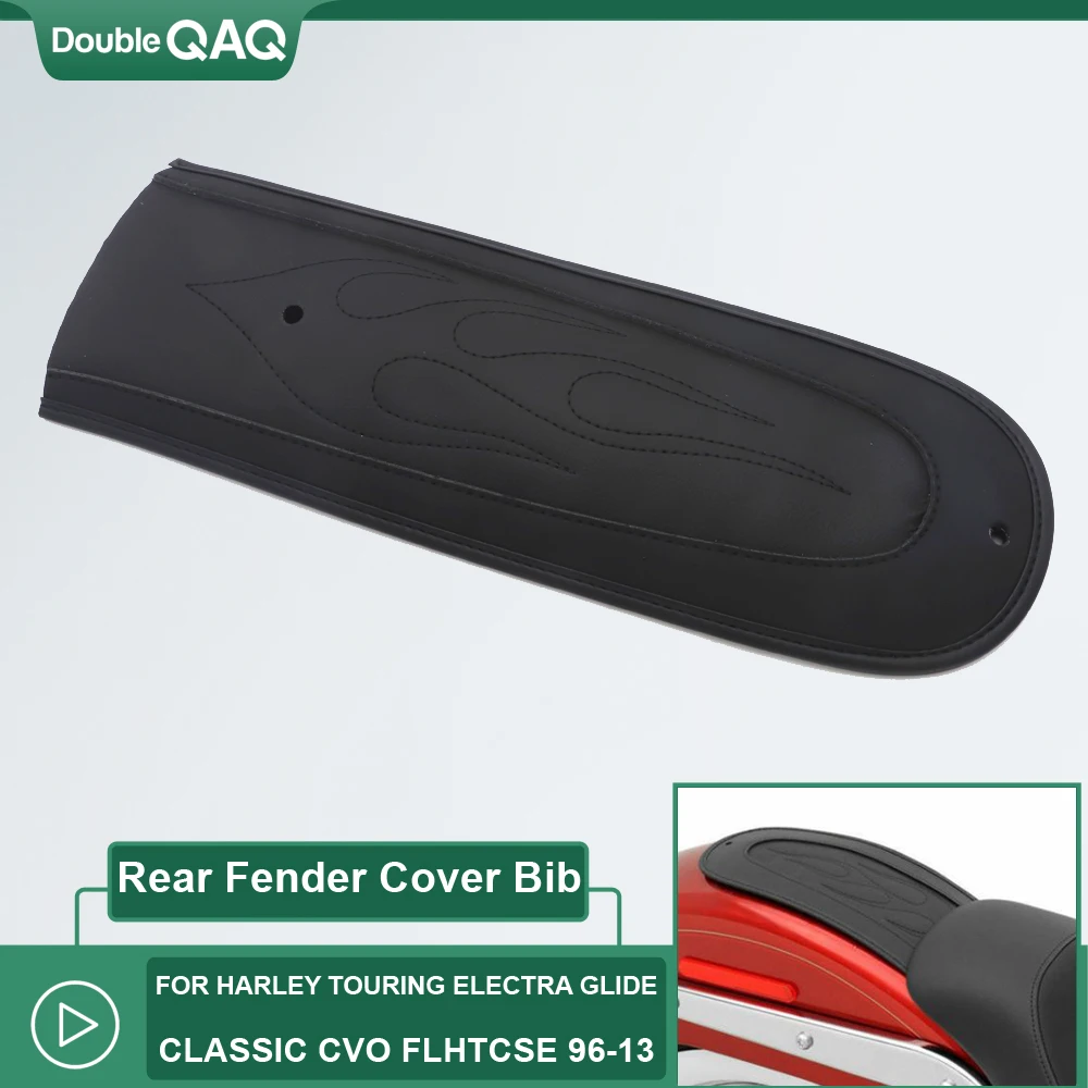 Motorcycle Black Rear Fender Cover Bib For Harley Touring Electra Glide Classic CVO FLHTCSE 96-13
Motorcycle Black Rear Fender Cover Bib For Harley Touring Electra Glide Classic CVO FLHTCSE 96-13