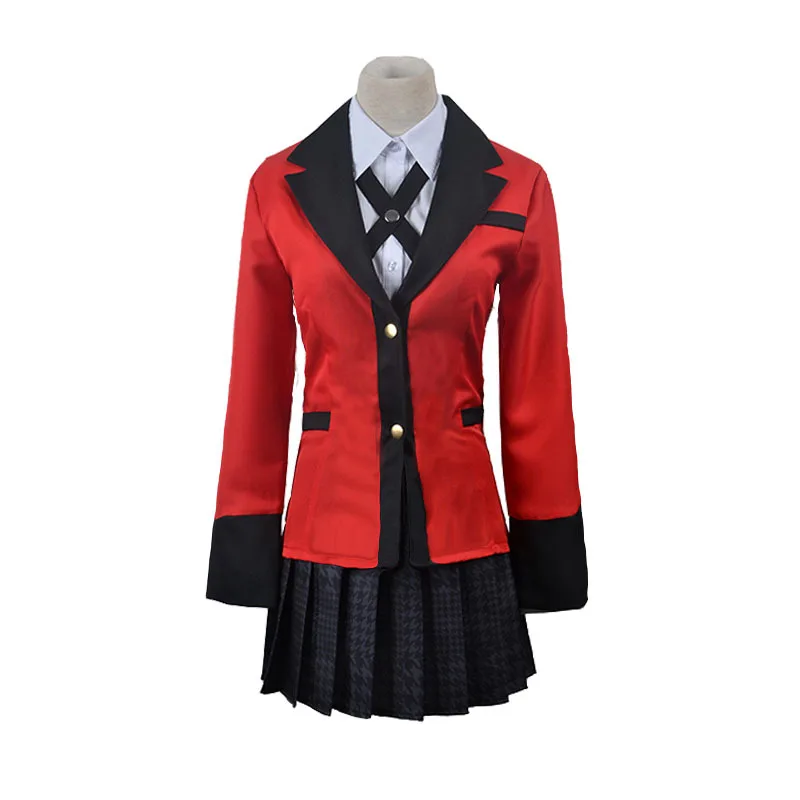 Full Set JP Anime Kakegurui Cosplay Costume Halloween Jabami Yumeko Costume Lgarashi Sayaka Cosplay School Uniform Accessories
Full Set JP Anime Kakegurui Cosplay Costume Halloween Jabami Yumeko Costume Lgarashi Sayaka Cosplay School Uniform Accessories
