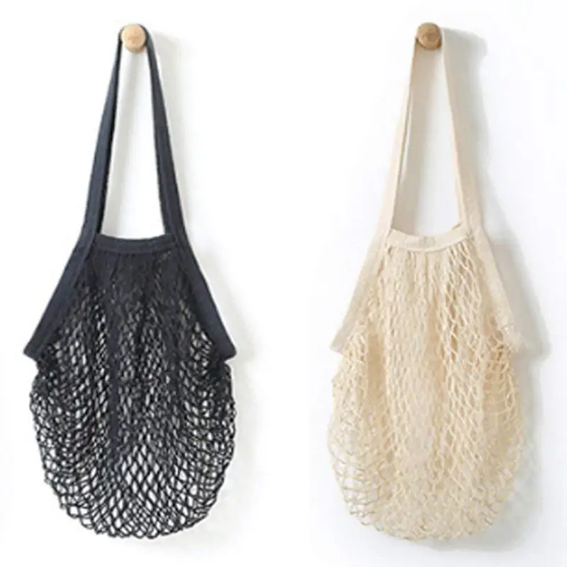 2Pcs Portable Reusable Mesh Cotton Net String Bag Organizer Shopping Tote Handbag Fruit Storage Shopper NEW (black,beige)
2Pcs Portable Reusable Mesh Cotton Net String Bag Organizer Shopping Tote Handbag Fruit Storage Shopper NEW (black,beige)