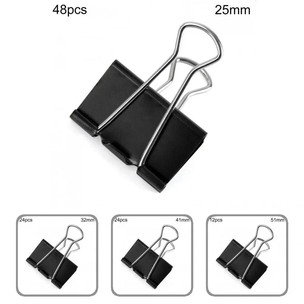 12/24/48/40/60Pcs Multiple Different Specifications Documents Clips Metal Paper Clip Solid Color for Receipts 
12/24/48/40/60Pcs Multiple Different Specifications Documents Clips Metal Paper Clip Solid Color for Receipts
