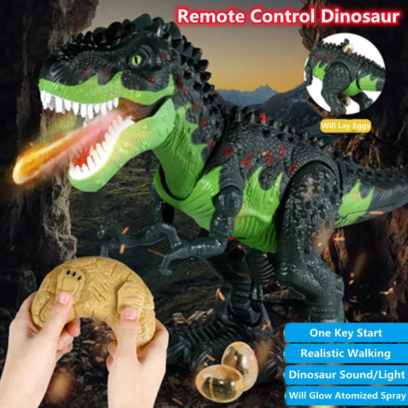 Bionic Walking RC Dinosaur One Key Start Spray Acousto-Optic Remowable Swing Tail Lay Eggs 46CM Enlightenment Children's RC Toy
Bionic Walking RC Dinosaur One Key Start Spray Acousto-Optic Remowable Swing Tail Lay Eggs 46CM Enlightenment Children's RC Toy