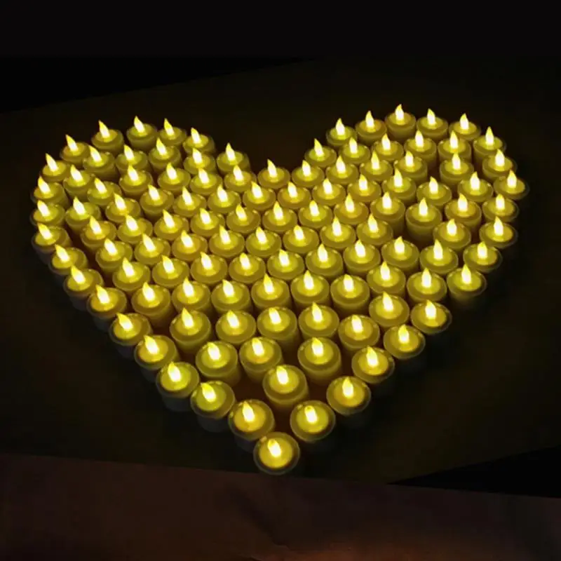 12pcs LED Candles Light Set Rechargeable Tea Light Flickering Bulb Pillar Electric Flameless Candles Lamp Home Party Decoration
12pcs LED Candles Light Set Rechargeable Tea Light Flickering Bulb Pillar Electric Flameless Candles Lamp Home Party Decoration
