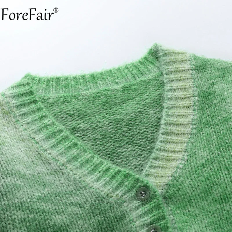 Forefair Autumn Winter Women Knit Cardigan V Neck Long Sleeve Tie Dye Green Sexy Jumper 2021 Fashion Casual Y2k Sweater Female
Forefair Autumn Winter Women Knit Cardigan V Neck Long Sleeve Tie Dye Green Sexy Jumper 2021 Fashion Casual Y2k Sweater Female