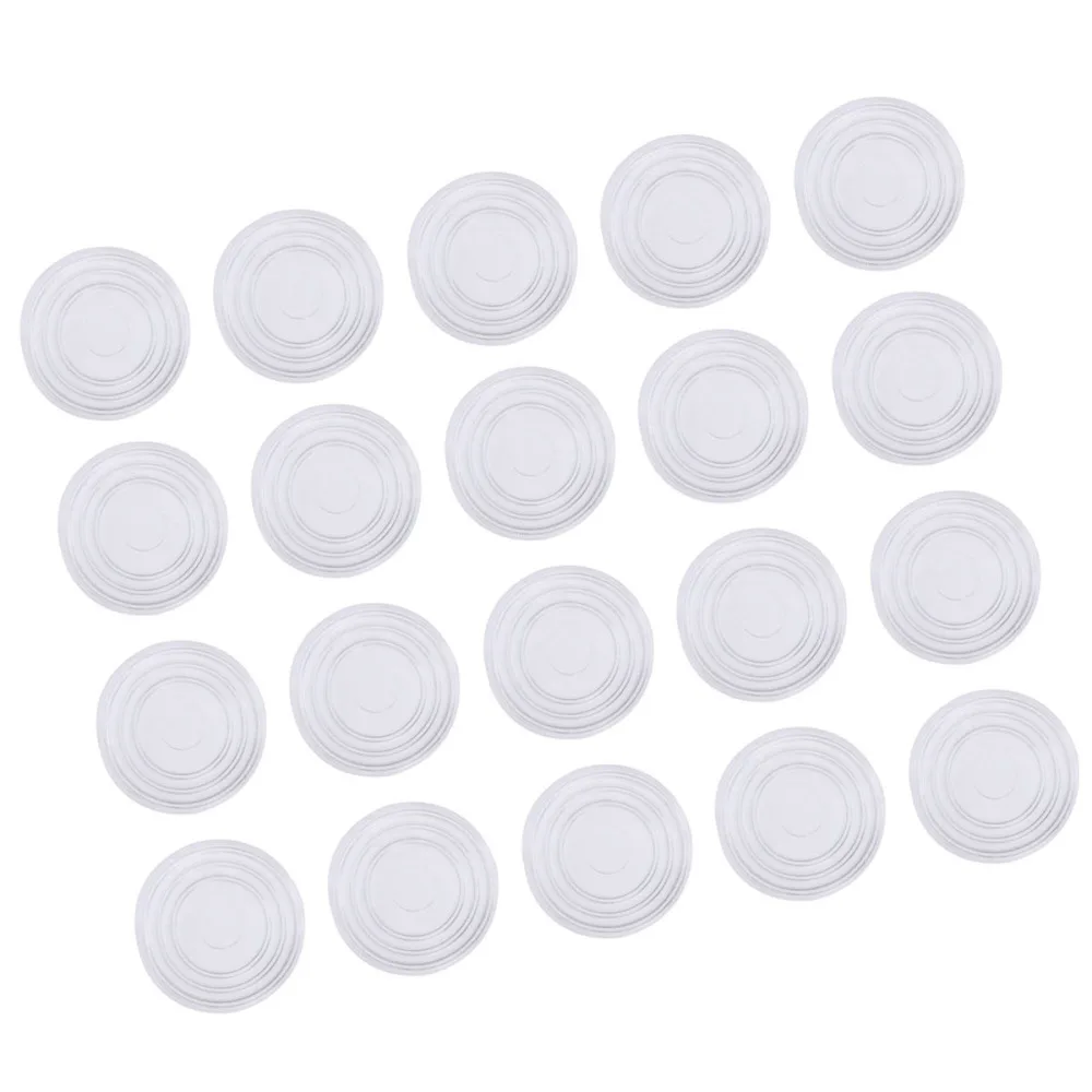 18 Pcs Furniture Bumpers Round Shape Glass Table Pads Transparent Rubber Mat Non-slip Grip Pads for Wall and Wooden
18 Pcs Furniture Bumpers Round Shape Glass Table Pads Transparent Rubber Mat Non-slip Grip Pads for Wall and Wooden