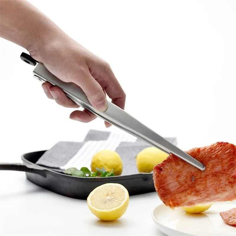 Multifunctional Stainless Steel High Temperature Steak Clip Pizza Toast Baking Barbecue Kitchen Food | Дом и сад