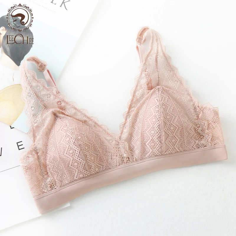 Leechee New French Lace Sexy Underwear Silk Lining Lingerie Triangle Cup Ultra-Thin Soft Bralette Comfortable Bra for Women
Leechee New French Lace Sexy Underwear Silk Lining Lingerie Triangle Cup Ultra-Thin Soft Bralette Comfortable Bra for Women