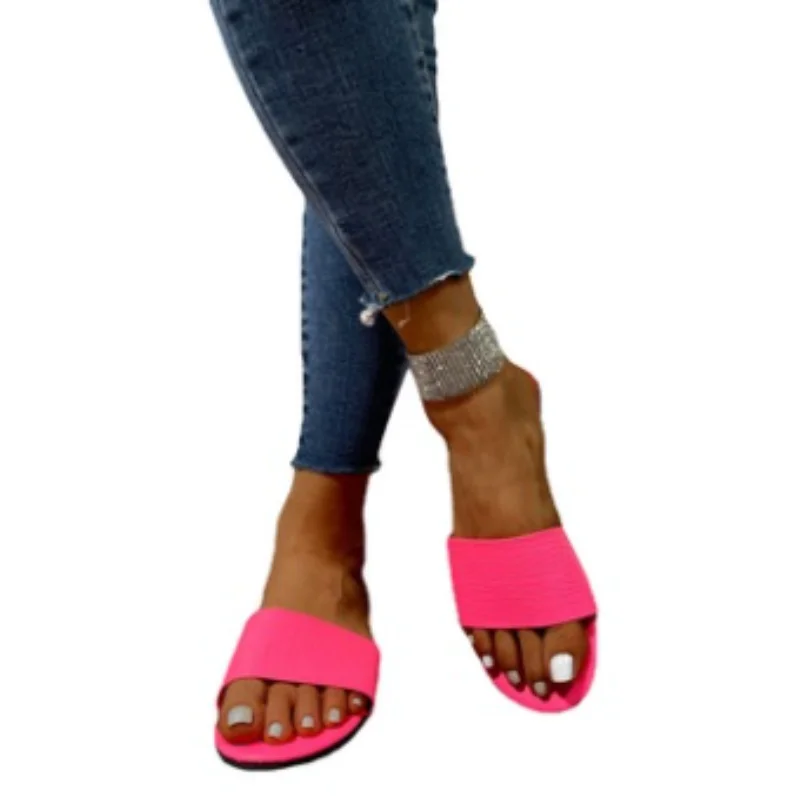 2021 New Summer New Women's Shoes Flat Sandals Solid Color Slippers Outdoor Beach Women's Shoes Fashion Open Toe Plus Size
2021 New Summer New Women's Shoes Flat Sandals Solid Color Slippers Outdoor Beach Women's Shoes Fashion Open Toe Plus Size