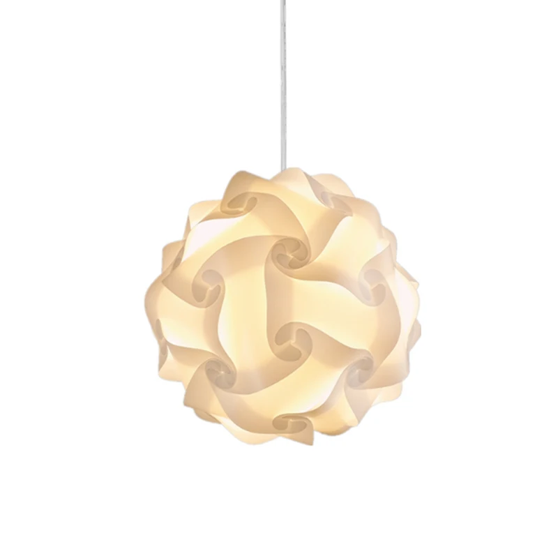 DIY Modern Ball Novelty IQ Jigsaw Lamp Puzzles Pendant Light Dia 30cm free shipping
DIY Modern Ball Novelty IQ Jigsaw Lamp Puzzles Pendant Light Dia 30cm free shipping