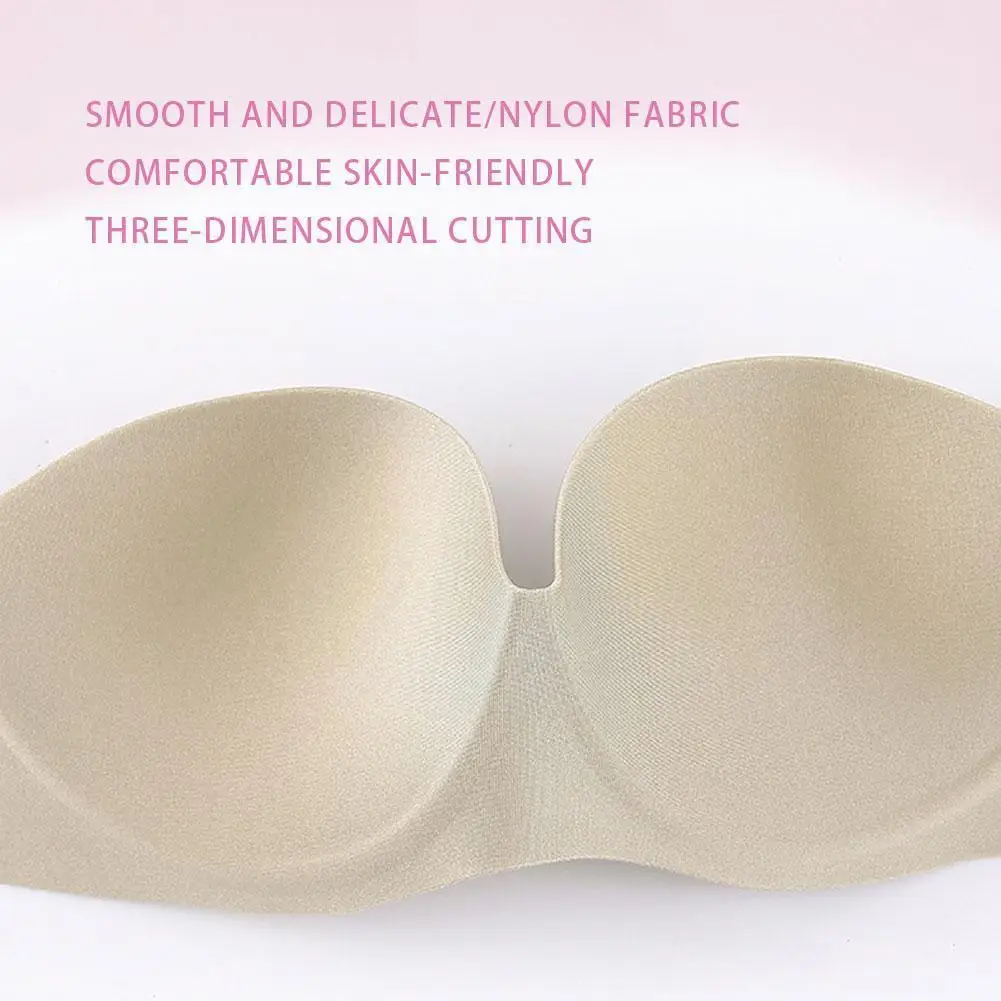 Solid Bra Strapless Push Up Padded Invisible Sexy Bralette Women Back Seamless Wireless Bridal Straps Top Women Clear Multi T0M4
Solid Bra Strapless Push Up Padded Invisible Sexy Bralette Women Back Seamless Wireless Bridal Straps Top Women Clear Multi T0M4
