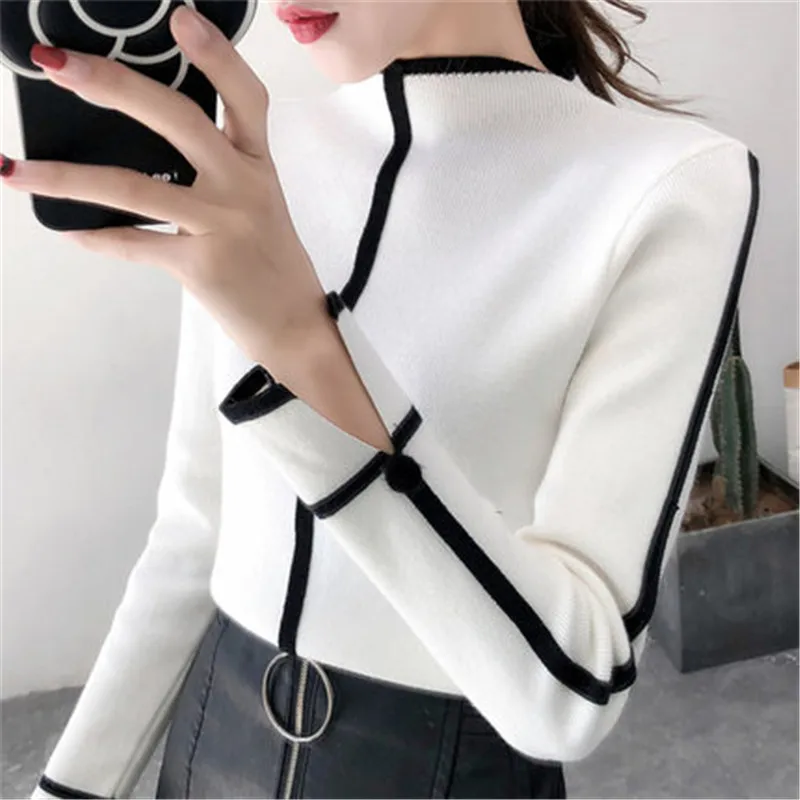 Sweater Female Soft Korean Style Skinny Winter Turtleneck Women Long Sleeve Pull Femme Coat Female Top
Sweater Female Soft Korean Style Skinny Winter Turtleneck Women Long Sleeve Pull Femme Coat Female Top