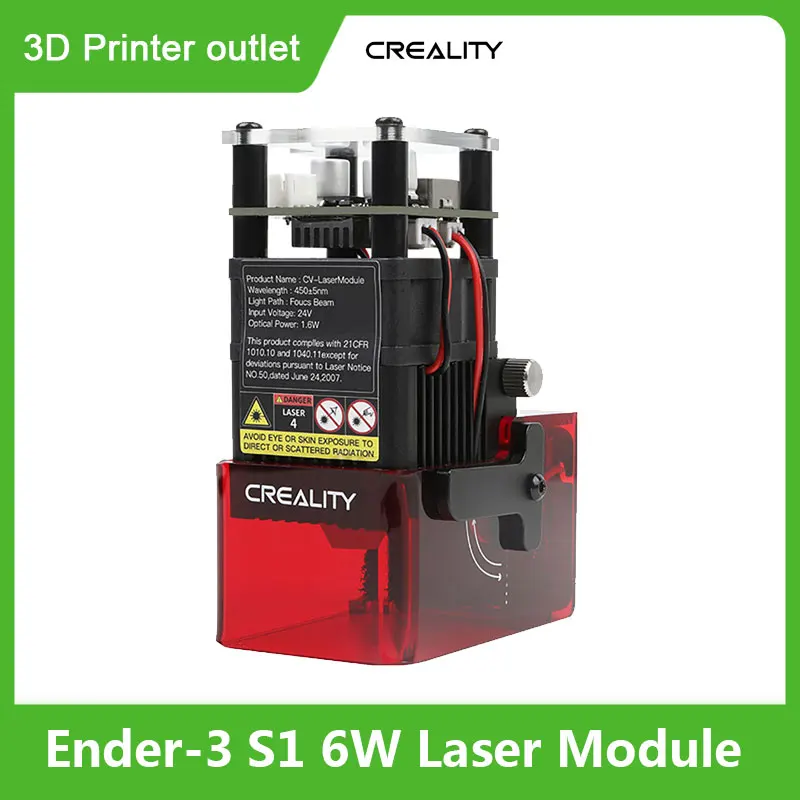 Лазерный модуль Creality Ender-3 S1 CV 24 В 1 6 Вт | Компьютеры и офис