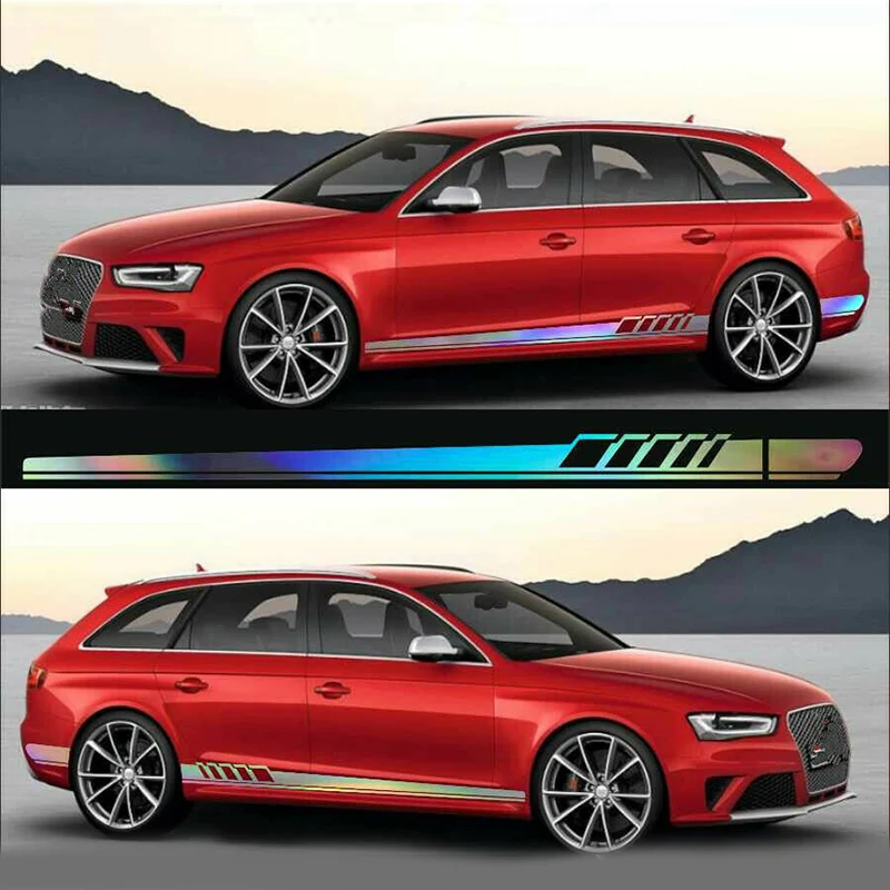 Stripe Car decal sticker 1 set 2PCS Car Car stickers Decal Long Reflective Sticker
Stripe Car decal sticker 1 set 2PCS Car Car stickers Decal Long Reflective Sticker