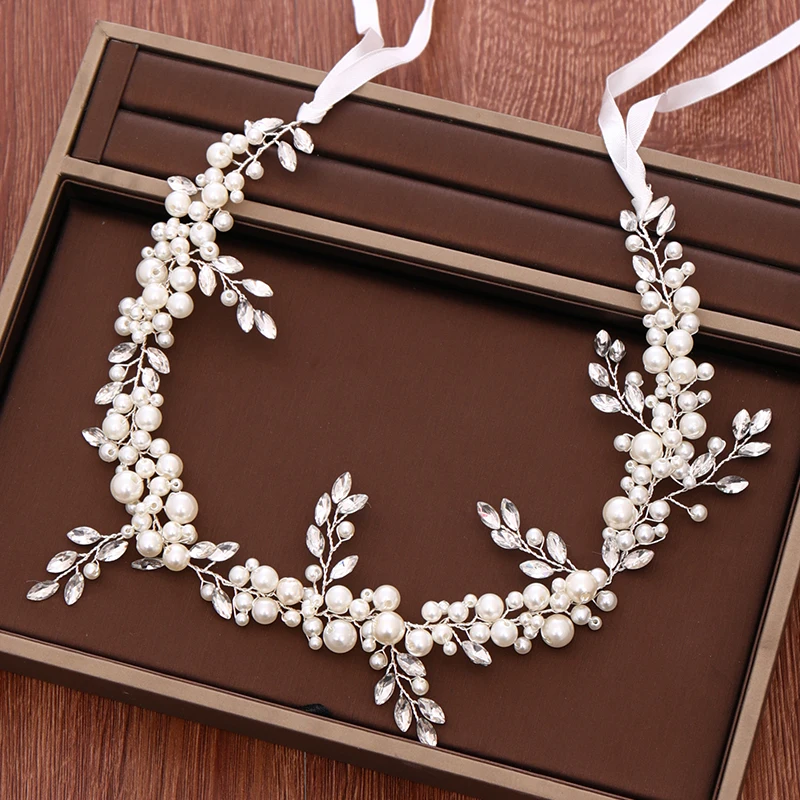 Silver Color Pearl Headband Wedding Hair Accessories For Women Headdress Wedding Headband Hair Ornaments Handmade Bridal Tiara
Silver Color Pearl Headband Wedding Hair Accessories For Women Headdress Wedding Headband Hair Ornaments Handmade Bridal Tiara