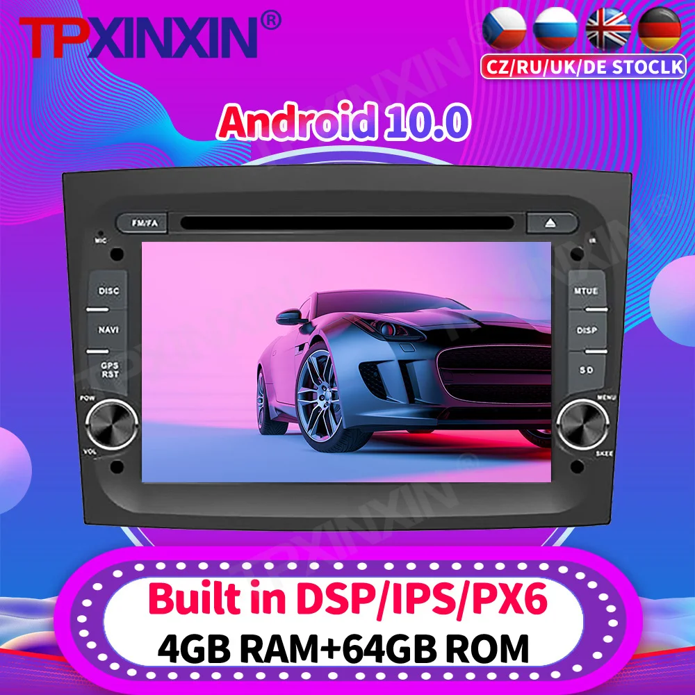 Android10 PX6 Car Radio For FIAT DOBLO 2016 2017 - 2018 Multimedia Video Recoder Player Navigation GPS Accessories Auto 2din dvd
Android10 PX6 Car Radio For FIAT DOBLO 2016 2017 - 2018 Multimedia Video Recoder Player Navigation GPS Accessories Auto 2din dvd