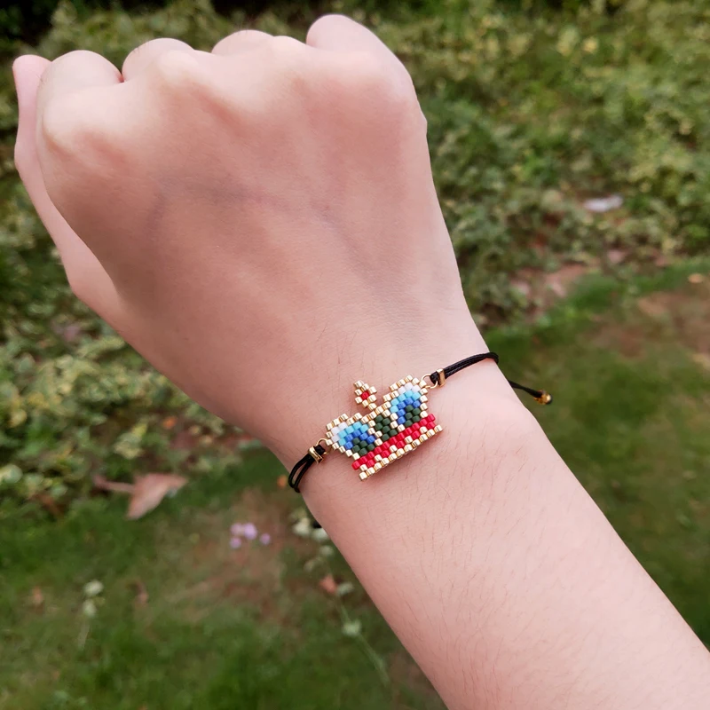 FAIRYWOO Crown Bracelet Miyuki Bracelets Luxury Designer Jewelry For Women Dropshipping 2020 New Arrivals Free Shiping Wholesale
FAIRYWOO Crown Bracelet Miyuki Bracelets Luxury Designer Jewelry For Women Dropshipping 2020 New Arrivals Free Shiping Wholesale