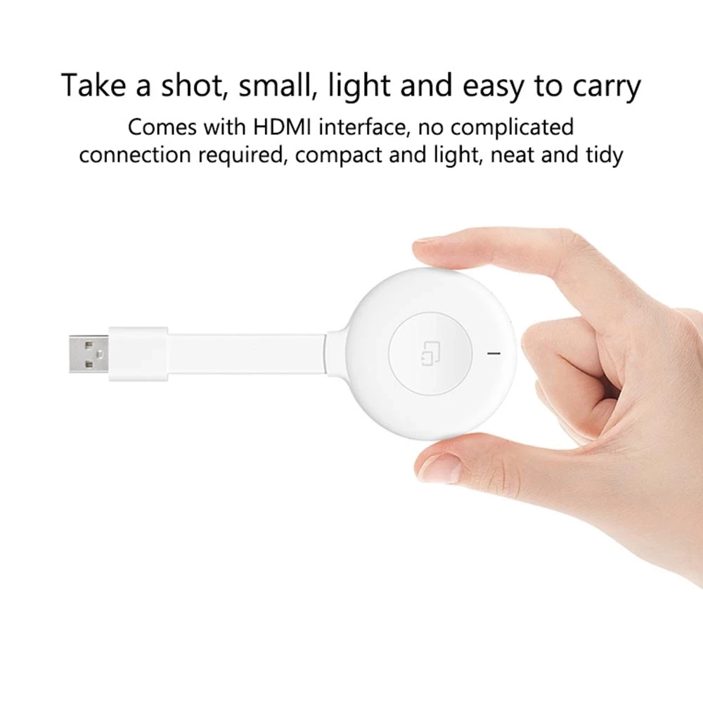 Новый Xiaomi Mijia пейпал беспроводной HDMI TV Stick Full HD 1080P 2 4G 5G Wi-Fi дисплей приемник для google