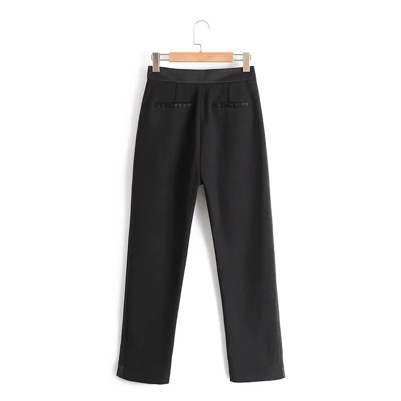 Spring Autumn Women's Lapel Dress-style Suit Jacket Coat Straight Suit Pants Party Banquet Suit Dress
Spring Autumn Women's Lapel Dress-style Suit Jacket Coat Straight Suit Pants Party Banquet Suit Dress