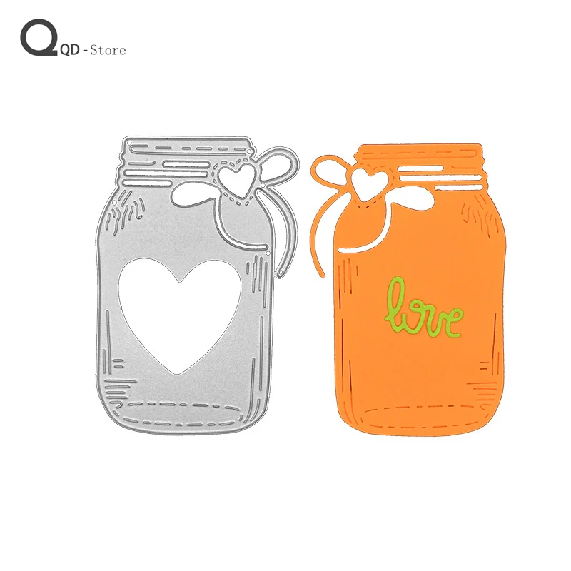 Scrapbook Metal Cutting Dies Children's Puzzle Built-in Love Bottle Handmade Tools DIY Card Make Mould Model Craft Decoration
Scrapbook Metal Cutting Dies Children's Puzzle Built-in Love Bottle Handmade Tools DIY Card Make Mould Model Craft Decoration