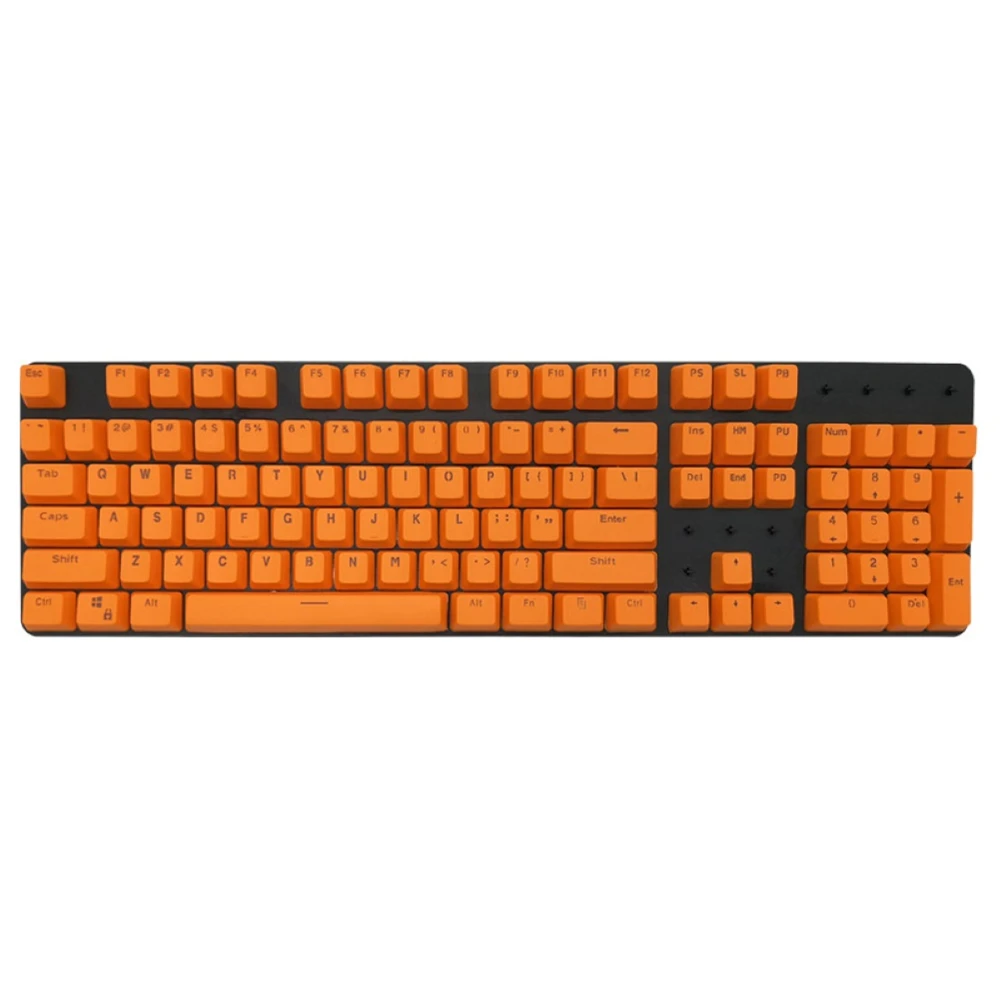 104Pcs/Set PBT Universal Backlit Key Cap Keycaps for Cherry Mechanical Keyboard Computer Peripherals for Cherry/Kailh/Gateron
104Pcs/Set PBT Universal Backlit Key Cap Keycaps for Cherry Mechanical Keyboard Computer Peripherals for Cherry/Kailh/Gateron