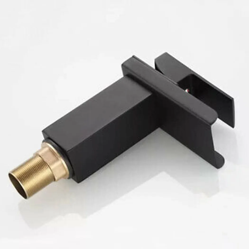 1Pc Black Paint Waterfall Faucet Stainless Steel Above Counter Basin Wash Basin Bathroom Bathroom Cabinet Single Hole Faucet
1Pc Black Paint Waterfall Faucet Stainless Steel Above Counter Basin Wash Basin Bathroom Bathroom Cabinet Single Hole Faucet