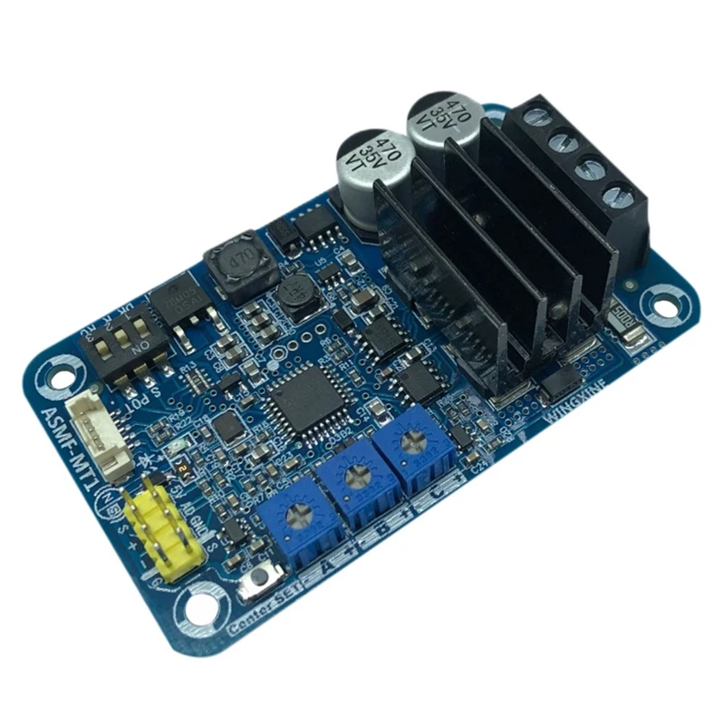 ASMF-MT1 Magnetic Encoding Single Channel High Torque 500Nm Steering Gear Controller Board 12V To 24V Current Limit 10A
ASMF-MT1 Magnetic Encoding Single Channel High Torque 500Nm Steering Gear Controller Board 12V To 24V Current Limit 10A