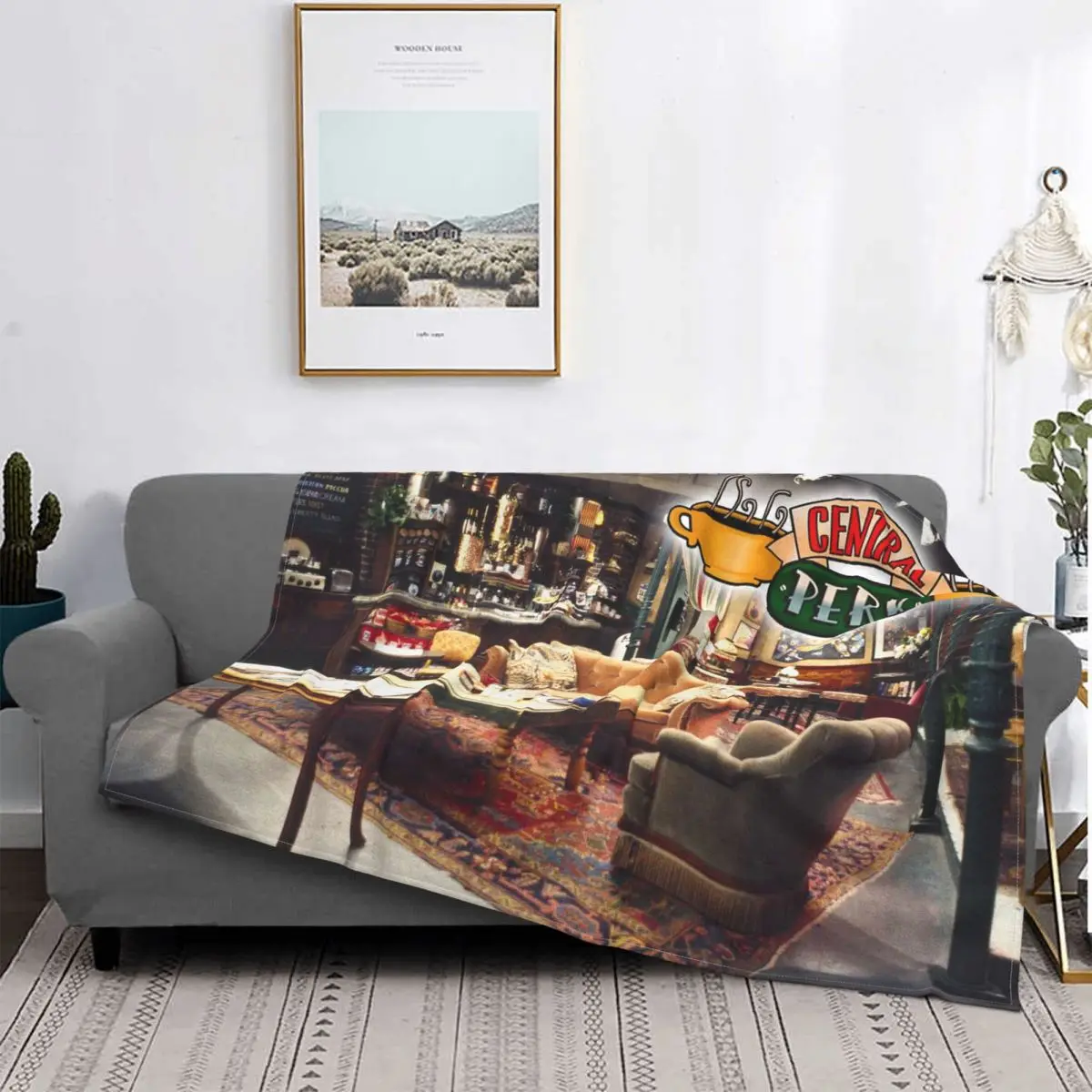 Colcha de verano de Friends Central Perk, manta de Skin, cubierta de cama мексиana, manta elс de franela 
Colcha de verano de Friends Central Perk, manta de Skin, cubierta de cama мексиana, manta elс de franela